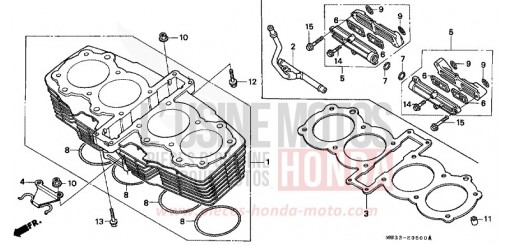 CYLINDRE CB750F2N de 1992